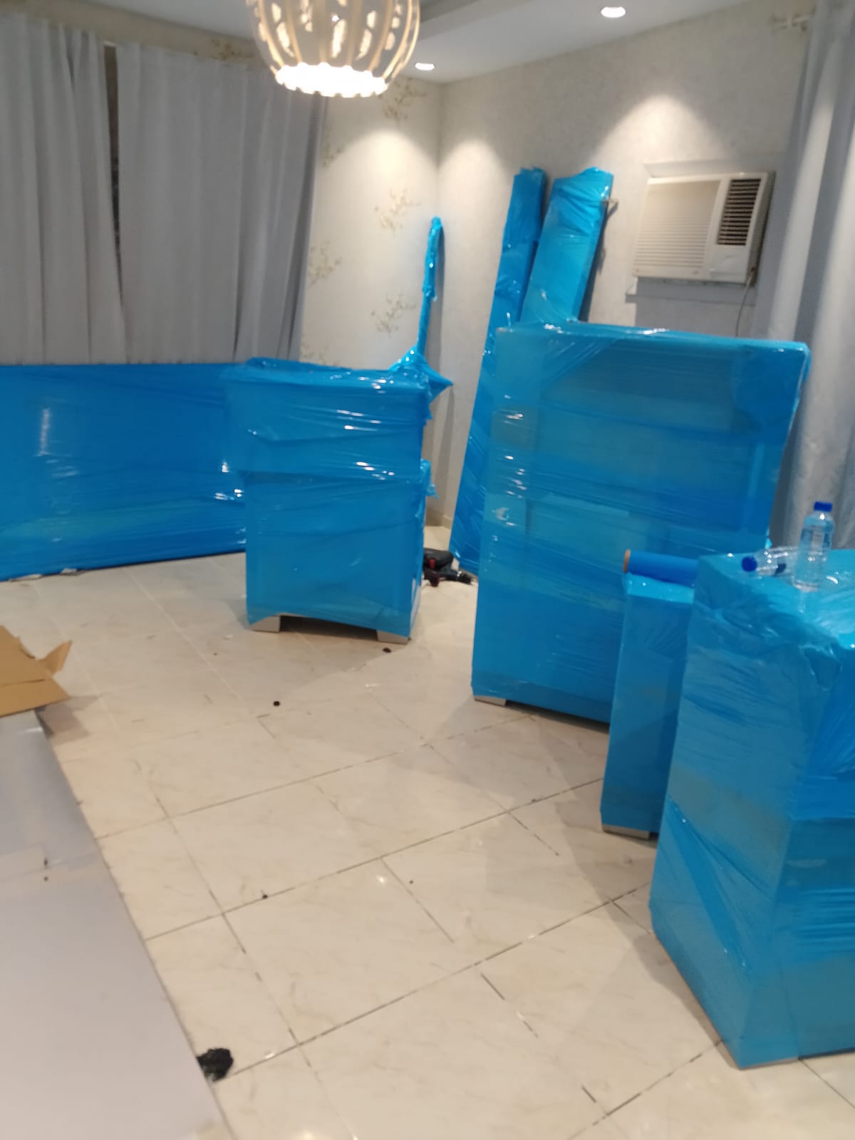 صورة توضيحية لعمليات نقل العفش 14